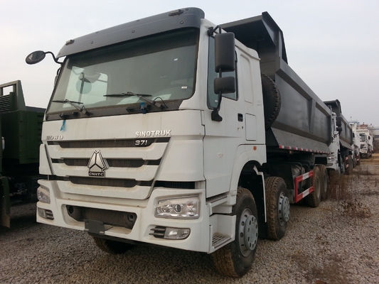 ISO chứng nhận 12 bánh xe LHD Sinotruk HOWO 8X4 RC Truck Tipper 60ton Dump Truck Dumper