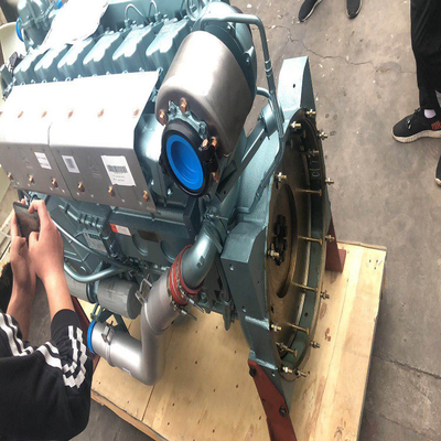 Sinotruk HOWO Bộ máy Wd615.47 Động cơ Assy tốc độ cao và xi lanh làm mát trực tuyến