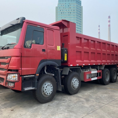Xe tải hạng nặng sử dụng HOWO 6*4 8*4 Dumpper Dump Truck Tipper với công suất động cơ&gt;8L