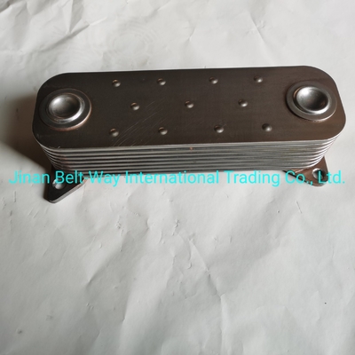 Sinotruk HOWO Truck Oil Cooler Vg1500010334 Thành phần hệ thống phanh màu đen
