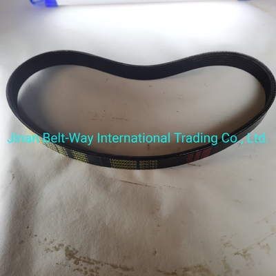 Bộ phận hệ thống lái xe bánh xe Sinotruk HOWO Truck Fan Belt 6pk783 Vg1500090066 màu đen