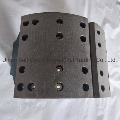 Sinotruk HOWO Truck Brake Shoes Wg9761340104-3 với các bộ phận hệ thống lái trục trước