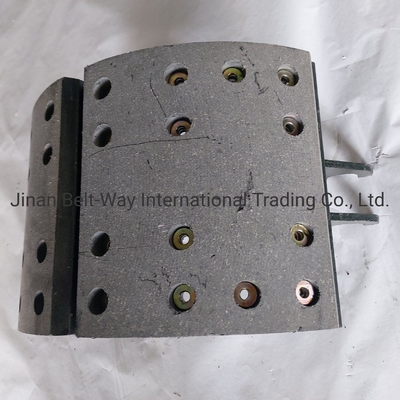 Sinotruk HOWO Truck Brake Shoes Wg9761340104-3 với các bộ phận hệ thống lái trục trước