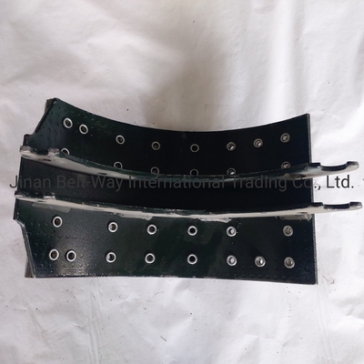 Sinotruk HOWO Truck Brake Shoes Wg9761340104-3 với các bộ phận hệ thống lái trục trước