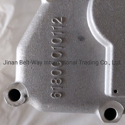 Sinotruk HOWO Truck Weichai Oil Cooler Cover 61800010112 cho pin hệ thống điện