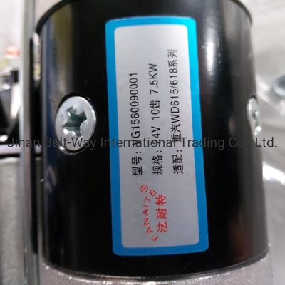 Sinotruk HOWO Chiếc xe tải phụ tùng xe tải phụ tùng khởi động động cơ Vg1560090001 thanh toán an toàn