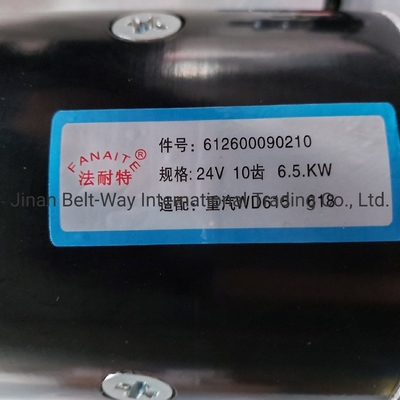 Sinotruk HOWO Chiếc xe tải phụ tùng động cơ khởi động 612600090210 Tiền hỗ trợ bằng USD
