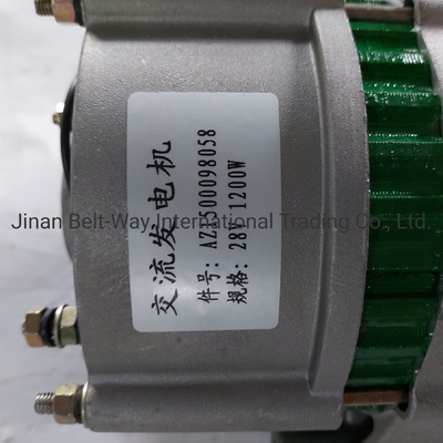 Bộ phận hệ thống phanh Sinotruk HOWO Truck Alternator Az1500098058 cho thị trường Nam Á