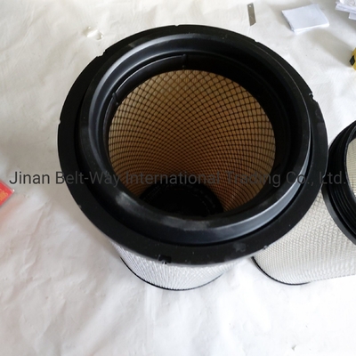 100% thử nghiệm xe tải tiêu chuẩn phụ tùng bộ lọc không khí K2841PU cho xe tải Sinotruk HOWO
