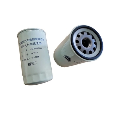 Vg1246070031 Sinotruk HOWO Dump Truck Oil Filter Package Kích thước 30,00cm * 20,00cm * 2,00cm