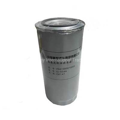 Sinotruk Truck Weichai Engine Phần Vg61000070005 Bộ lọc dầu cho HOWO Professional